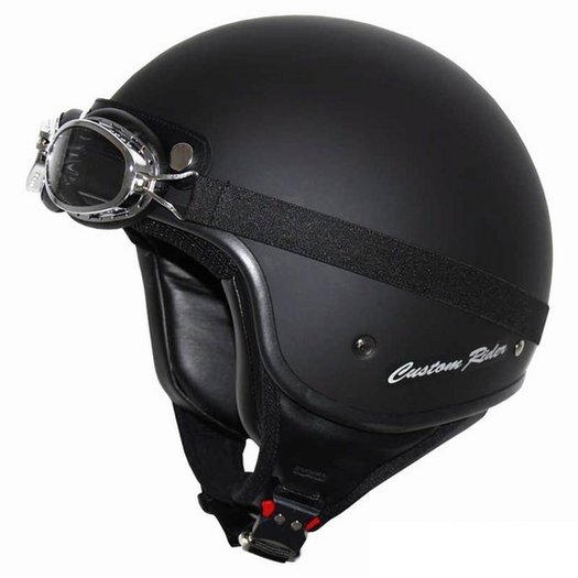 Goedkope MT Jethelm Custom-Rider zwart kopen? - Scooterhelmshop -  Scooterhelmen kopen Winkel.