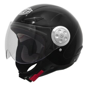 MT kinder scooterhelm Urban zwart