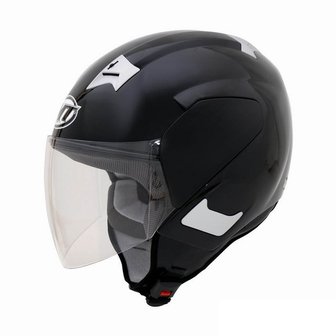 Goedkope MT jet helm City-Seven zwart kopen? - Scooterhelmshop -  Scooterhelmen kopen Winkel.